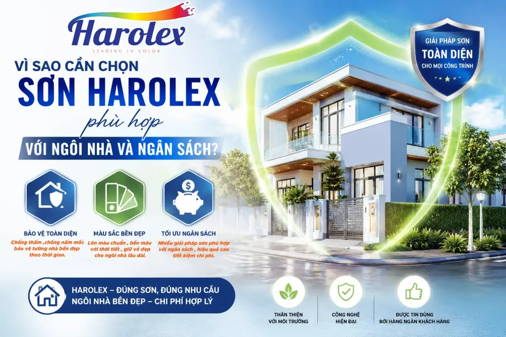 Vì Sao Nên Chọn Sơn Harolex.