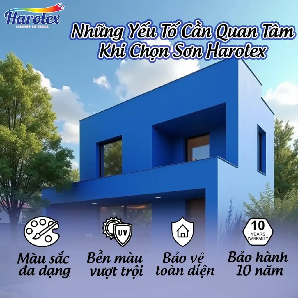 Những yếu tố cần quan tâm khi chọn harolex.